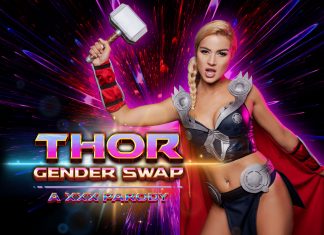Gender Swapped Thor Getting Her Asshole Banged Gender-Swapped Thor Assfucked in VR Anal Parody